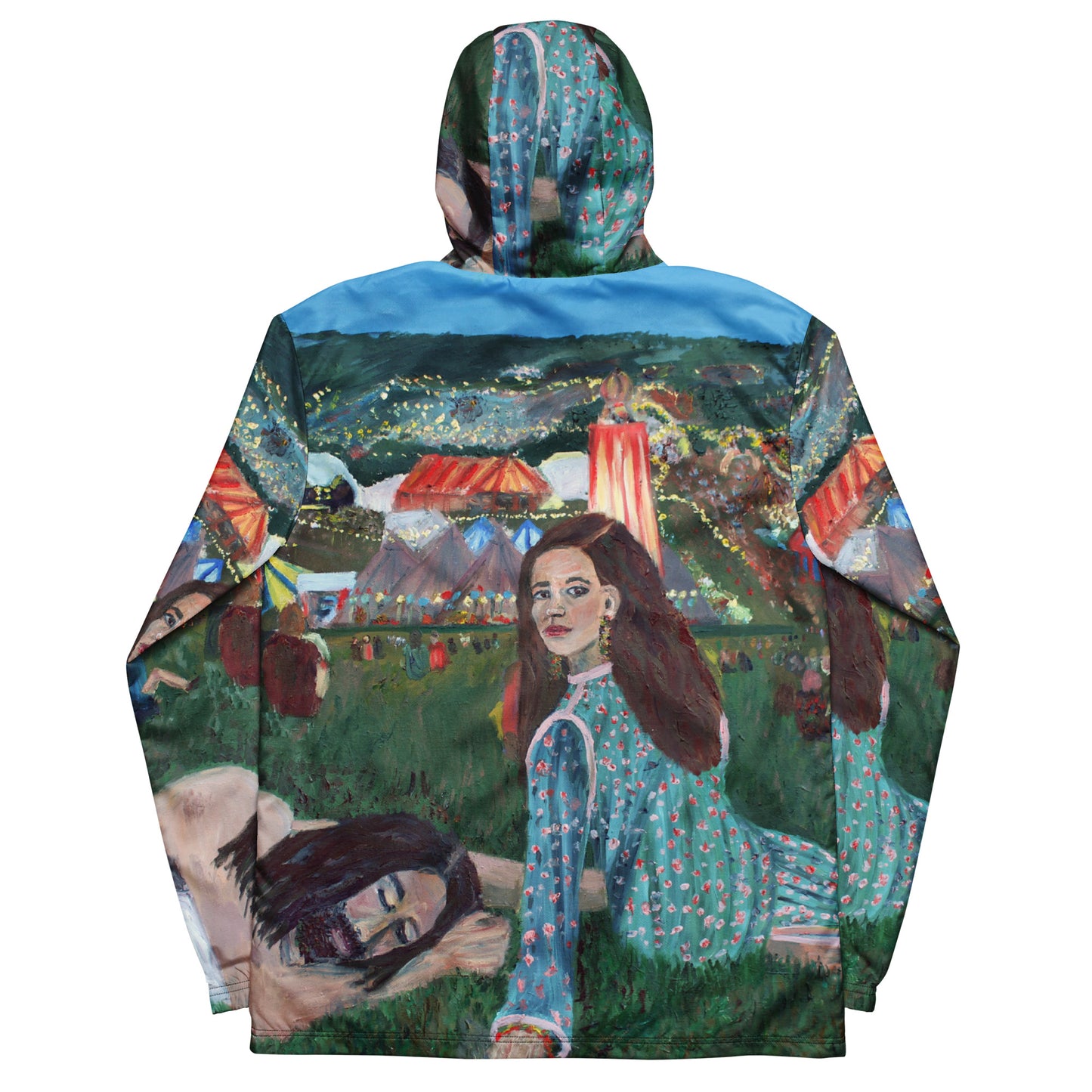 Sun Set Hill - unisex  windbreaker