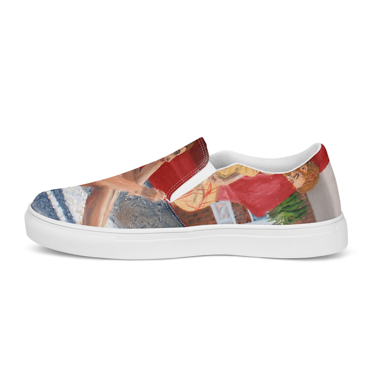 Morning Sun - Men’s slip-on canvas shoes