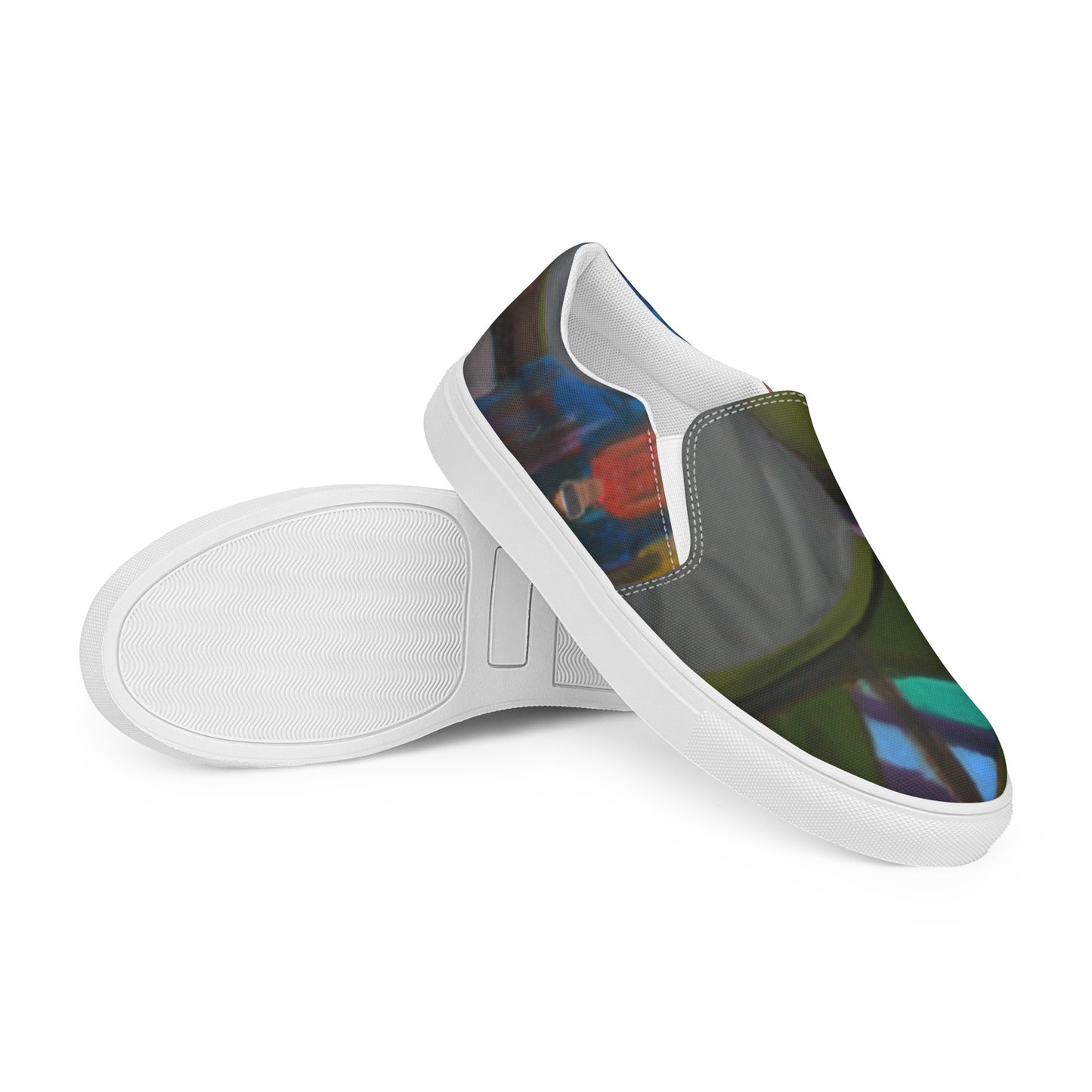 Year Year 2030 - Women’s slip-on canvas shoes